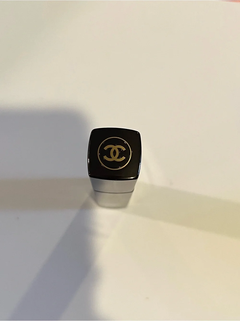 CHANEL Lip Gloss/Balm in Black and Brown with Black Case